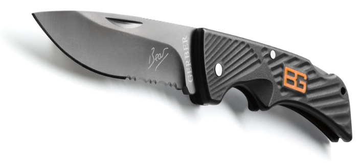 Il coltello survival Gerber, tascabile e compatto, firmato Bear Grylls