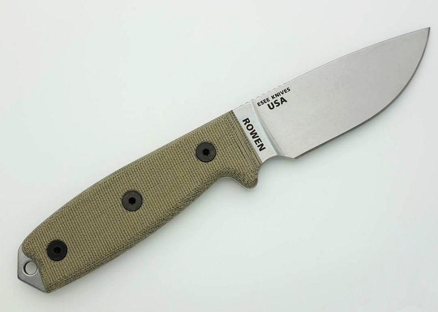 Se non era chiaro, il coltello coltello survival ESEE-3P-UC-MB è 100% made in USA